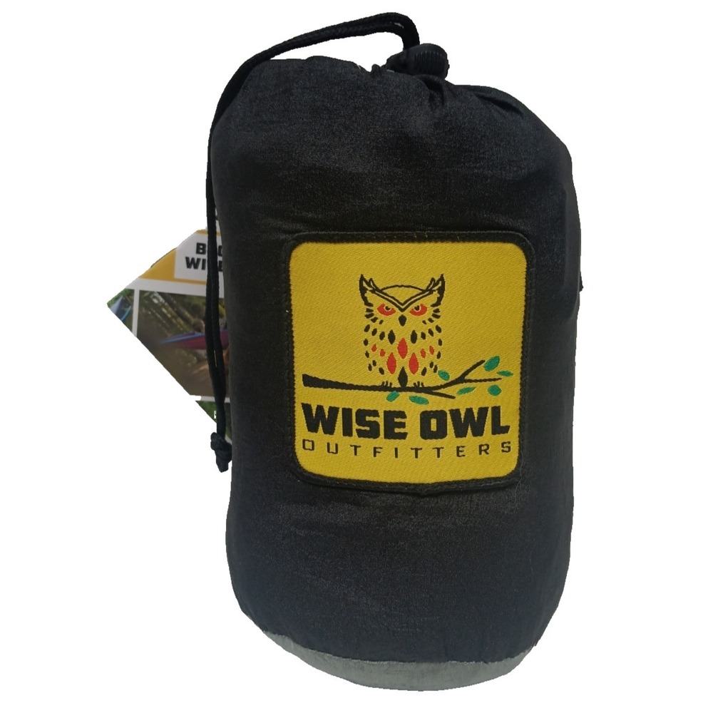 Wise Owl Outfitters‎ ~ Single Owl Hammock w/ Webbing Straps, 400 lb